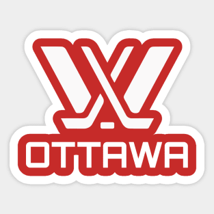 PWHL OTTAWA Sticker